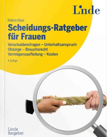 Buchcover von Scheidungs-Ratgeber für Frauen (4. Auflage 2023, Linde Verlag)